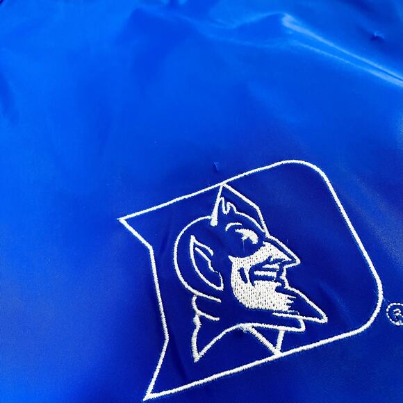 Duke University Blue Devils Jacket Mens XL Weatherproof Hood Zip Up Coat College - Picture 8 of 12